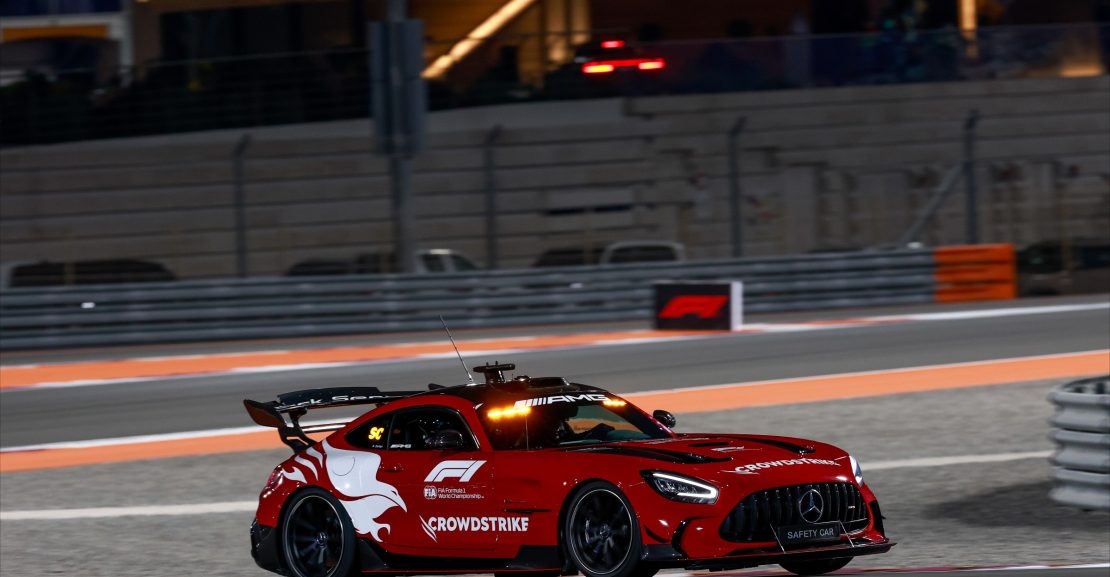 Formulės-1 lenktynėse dirba Mercedes-AMG GT saugos automobilis (Gamintojo nuotr.)