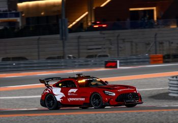 Formulės-1 lenktynėse dirba Mercedes-AMG GT saugos automobilis (Gamintojo nuotr.)