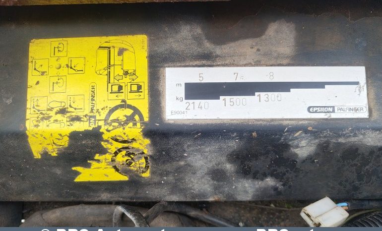 Volvo FH 6×4 Palfinger E90041 2011 full