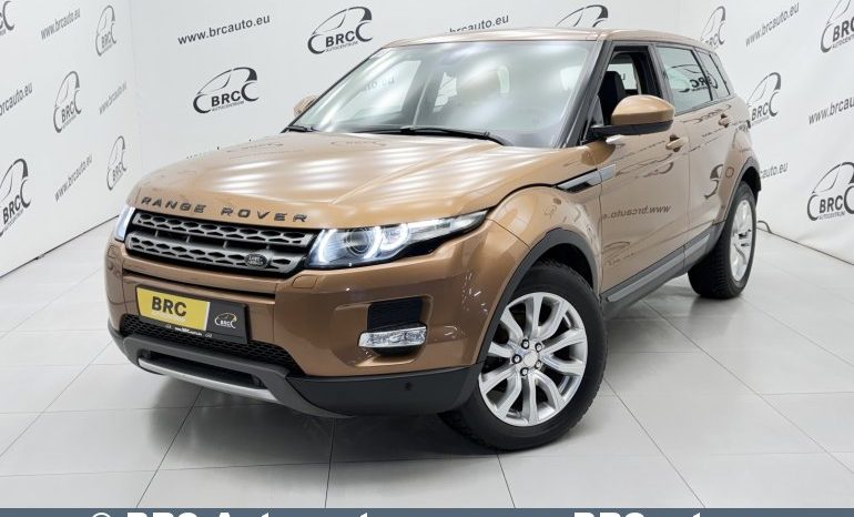 Land Rover Range Rover Evoque 2.2 TD4 Automatas 2014 full