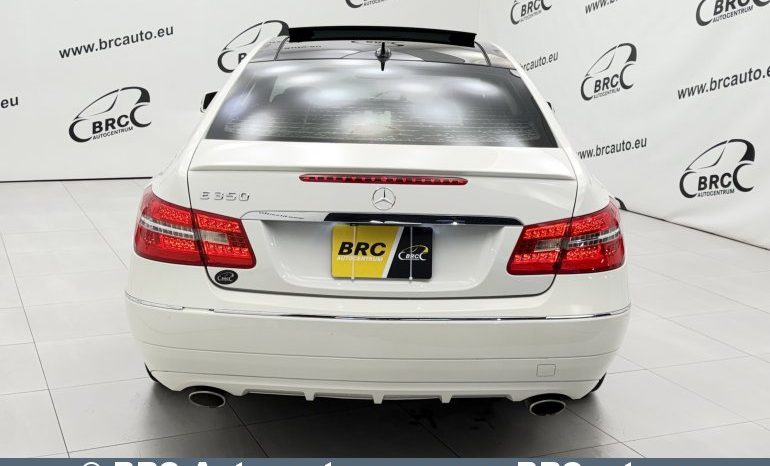 Mercedes-Benz E 350 Coupe V6 Automatas 2012 full