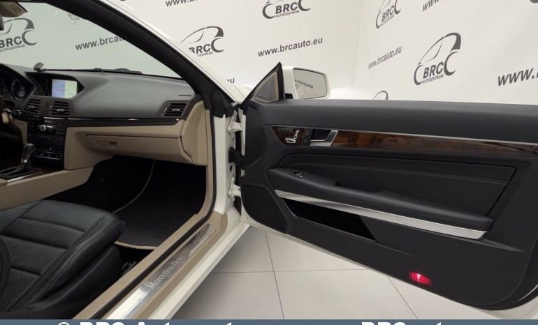 Mercedes-Benz E 350 Coupe V6 Automatas 2012 full