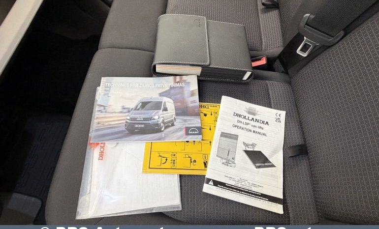 MAN TGE 3.140 2.0 TDI Automatas Liftas 2025 full