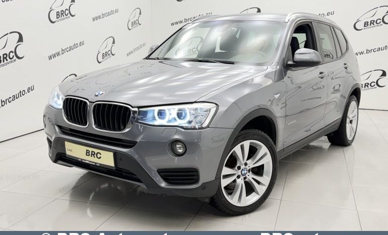 BMW X3 xDrive 20d Automatas 2017 full