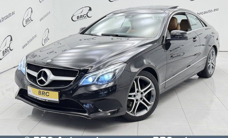 Mercedes-Benz E 220 CDI Coupe Automatas 2014 full