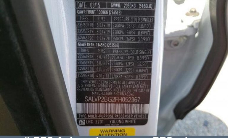 Land Rover Range Rover Evoque HSE Si4 Automatas 2015 full