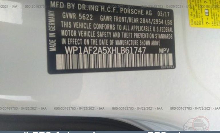 Porsche Macan Turbo Automatas 2017 full