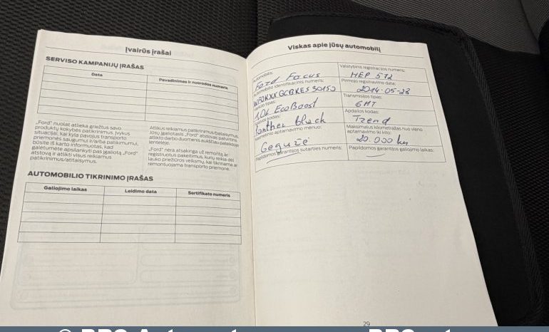 Ford Focus 1.0 EcoBoost Trend 2014 full