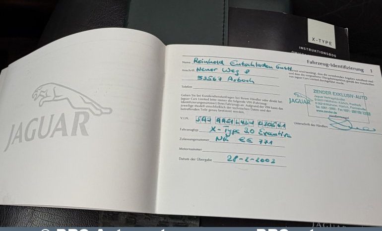 Jaguar X-Type LPG Automatas 2003 full