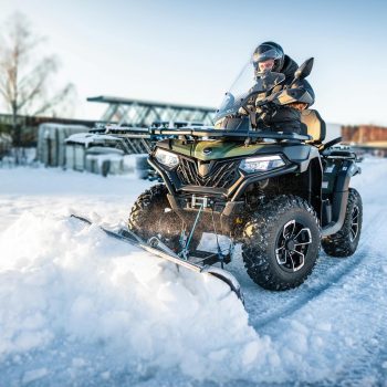 Keturračiais patogu valyti sniegą (Gamintojo nuotr.)