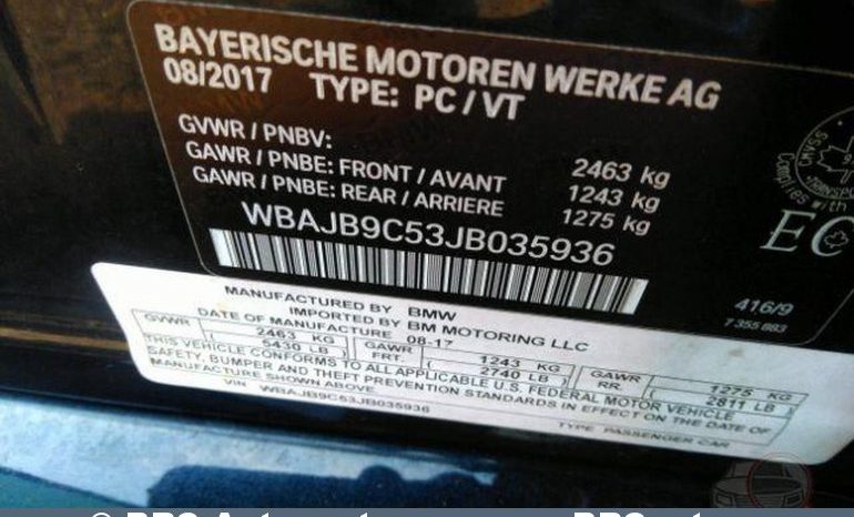 BMW M550 i xDrive Automatas 2018 full