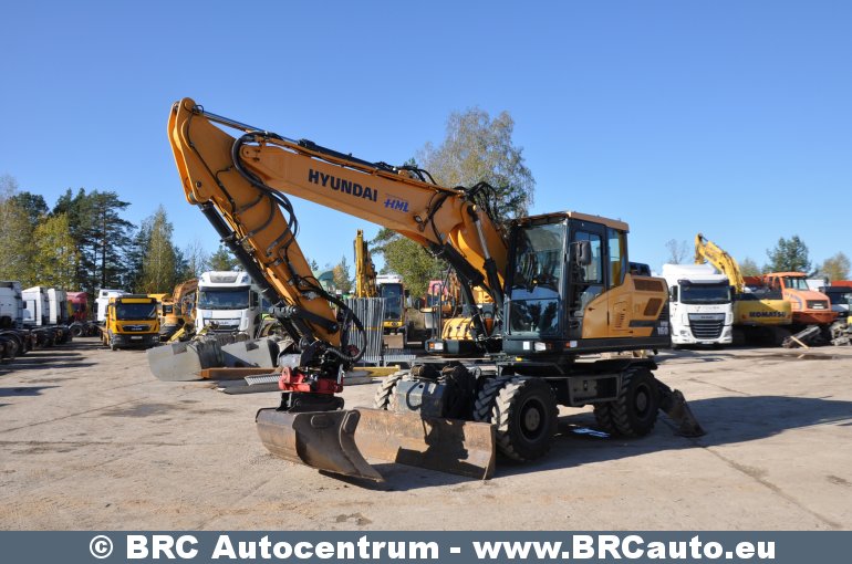 Hyundai HW160 Rototilt 2018