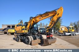 Hyundai HW160 Rototilt 2018 full