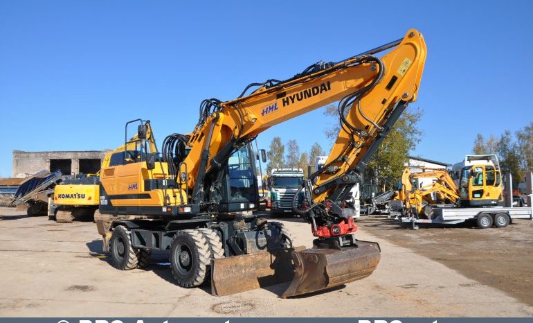 Hyundai HW160 Rototilt 2018 full