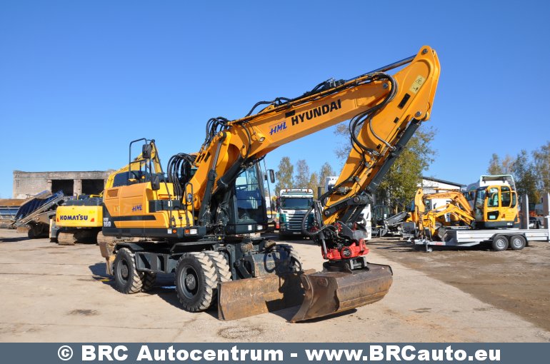 Hyundai HW160 Rototilt 2018