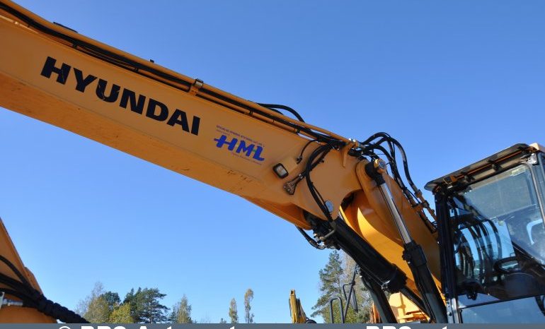 Hyundai HW160 Rototilt 2018 full