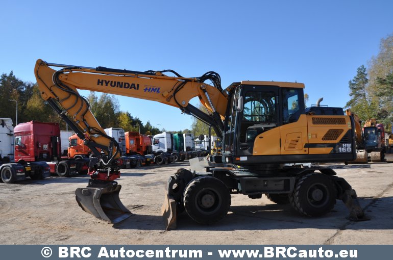 Hyundai HW160 Rototilt 2018