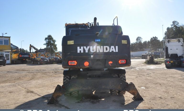 Hyundai HW160 Rototilt 2018 full