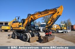 Hyundai HW160 Rototilt 2018 full