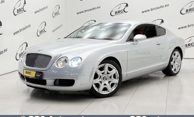 Bentley Continental GT 6.0 W12 Twin Turbo Automatas 2007 full
