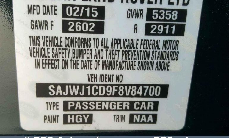 Jaguar XJ 3.0 AWD R-Sport Automatas 2015 full