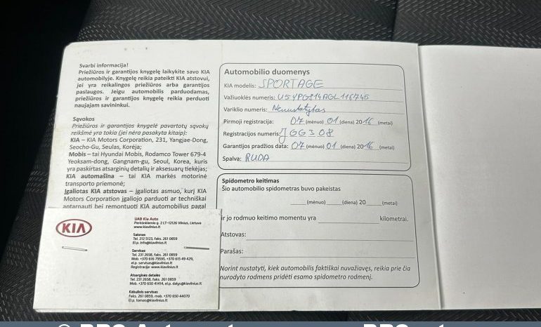 Kia Sportage 2.0 LX 2016 full