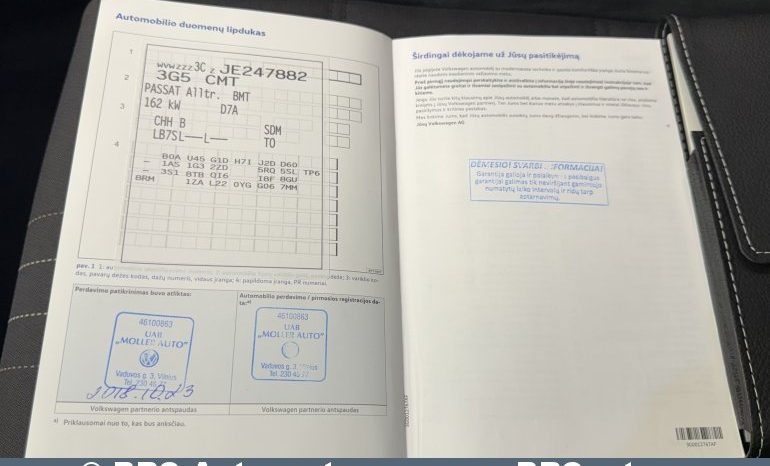 Volkswagen Passat Alltrack 2.0 TSI 4Motion Automatas 2018 full