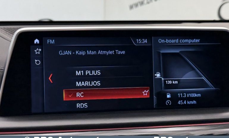 BMW 750 i Long Automatas 2018 full