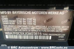 BMW 750 i Long Automatas 2018 full