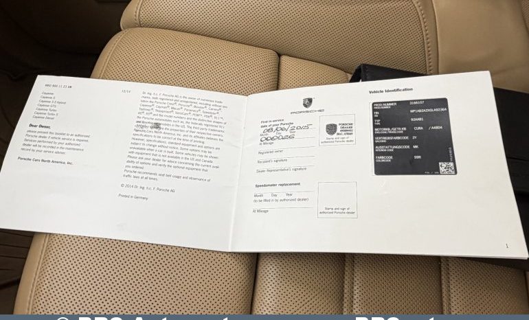 Porsche Cayenne S 3.6 Automatas 2016 full