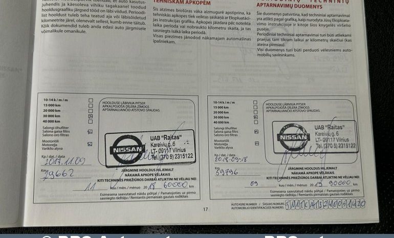 Nissan X-Trail 1.6  dCi  Automatas 2017 full