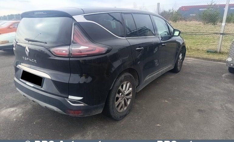 Renault Espace 1.6 dCi Automatas GREIČIŲ DĖŽĖS GEDIMAS 2015 full