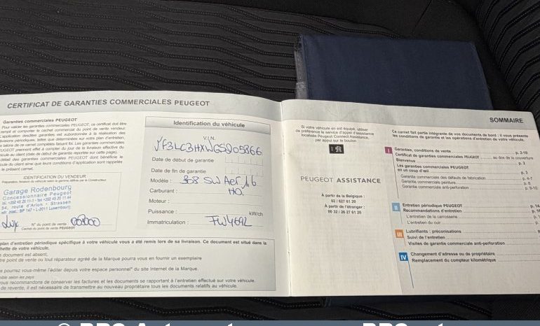 Peugeot 308 1.6 BlueHDI Automatas 2016 full