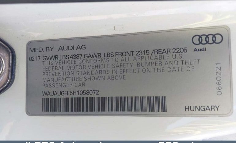 Audi A3 2.0T Premium Automatas 2017 full