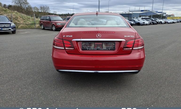 Mercedes-Benz E 350 Coupe V6 BlueTEC Automatas 2013 full