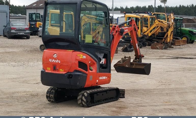 Kubota KX16-4  2018 full