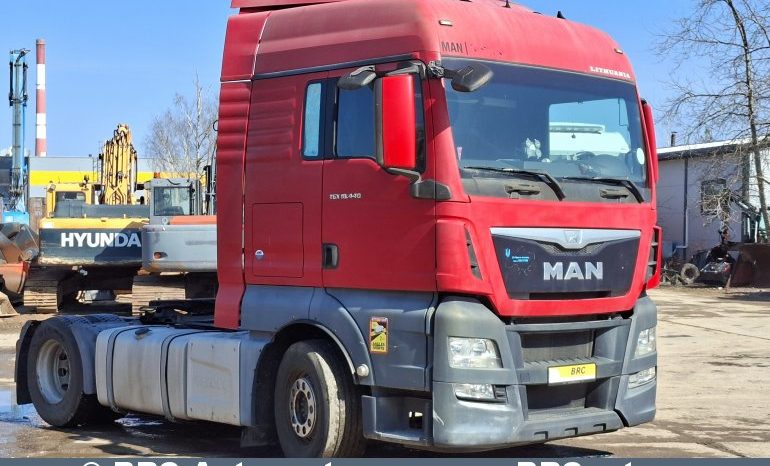 MAN TGX 18.440 XLX retarder 2015 full
