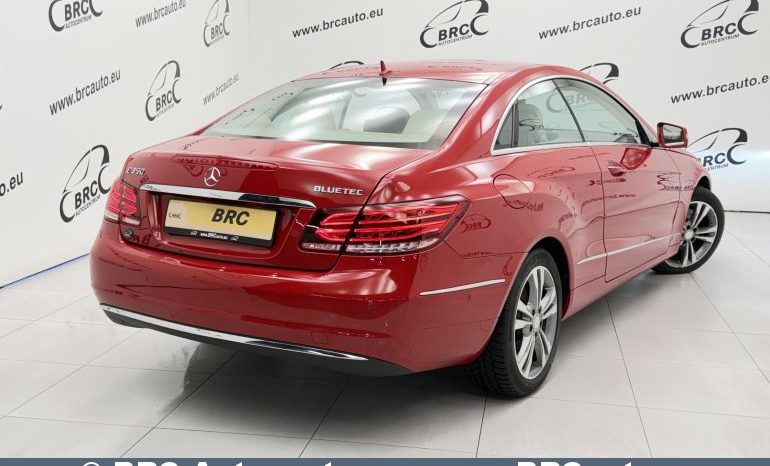 
								Mercedes-Benz E 350 d Coupe V6 BlueTEC Automatas 2013 full									