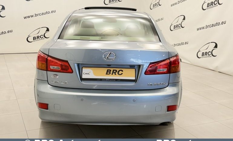 
								Lexus IS 220 2.2 D-CAT 2007 full									