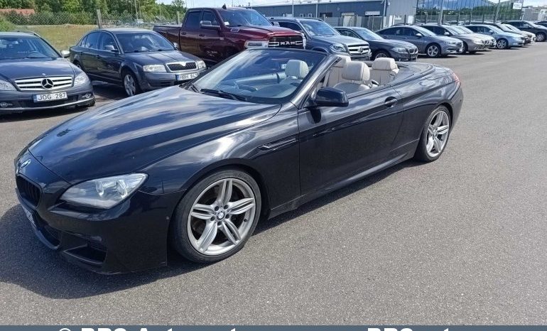 
								BMW 640 d xDrive M-Sport Cabrio Automatas 2017 pilnas									