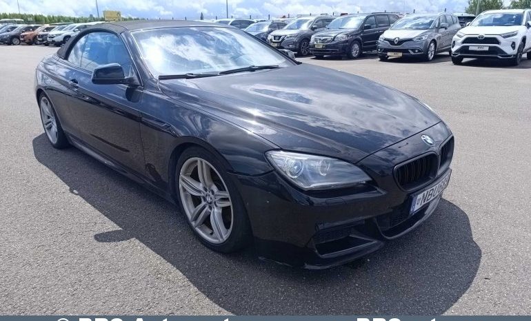 
								BMW 640 d xDrive M-Sport Cabrio Automatas 2017 pilnas									