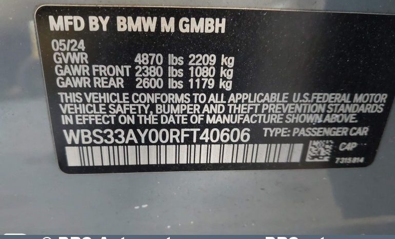 
								BMW M3 Competition Automatas 2024 pilnas									