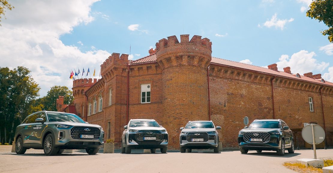 Chery važiavimas Baltijos šalyse