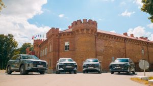 Chery važiavimas Baltijos šalyse