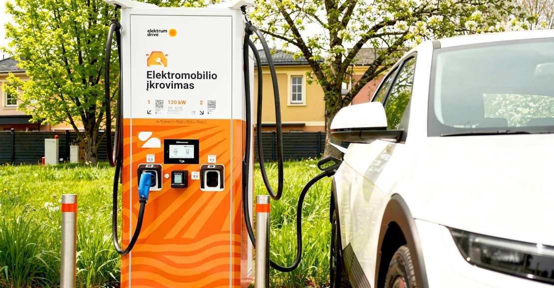Elektrum Drive įkrovimo stotelė