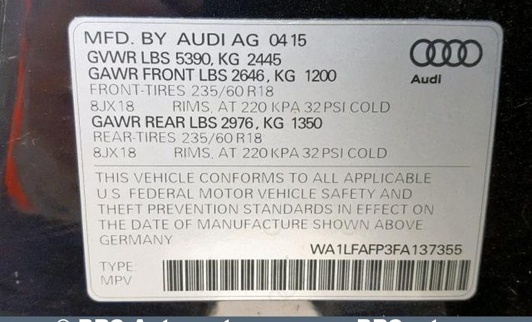 
								Audi Q5 Premium Plus Quattro Automatas 2015 full									