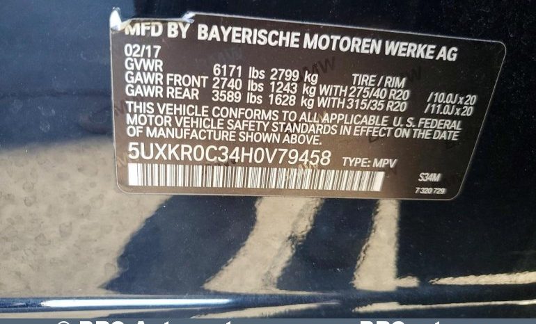 
								BMW X5 35i xDrive Individual Automatas 2017 full									