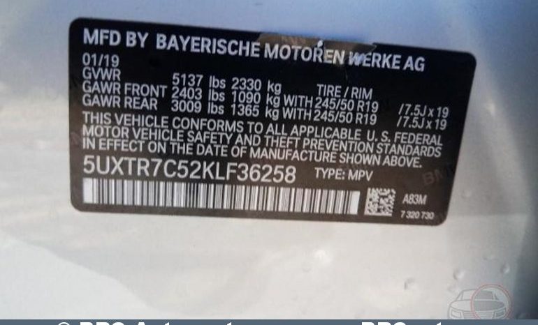 
								BMW X3 2.0 Sdrive Automatas 2019 full									