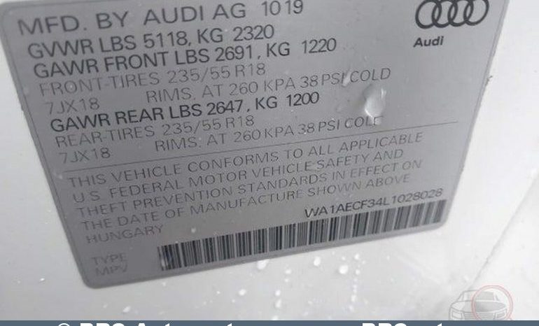 
								Audi Q3 2.0 TSI Quattro Automatas 2020 full									