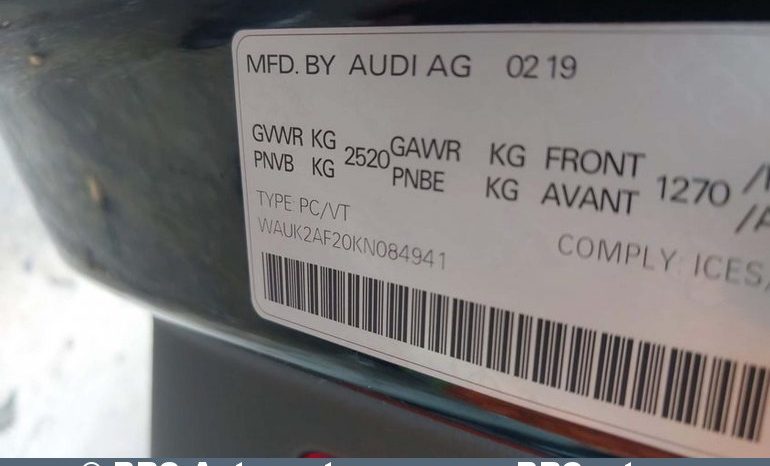 
								Audi A6 3.0 TFSI Quattro S-line Automatas 2019 full									